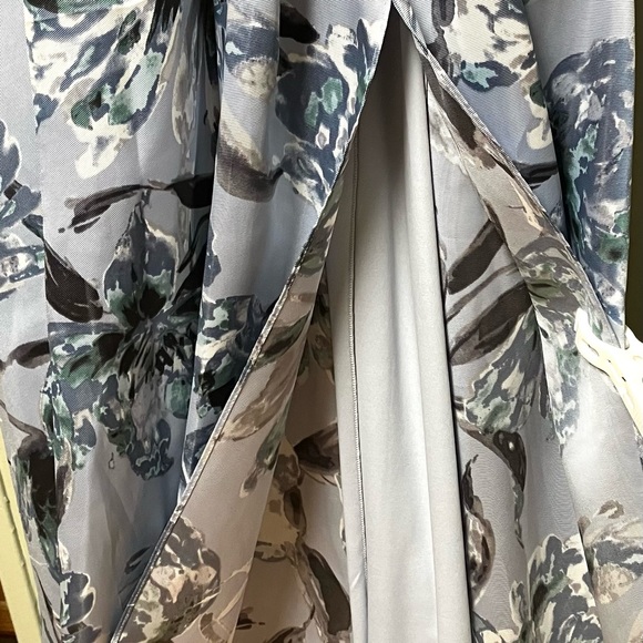 Jodi Kristopher Dusty Blue Prom/Formal Long Size 7 Dress - Picture 7 of 12